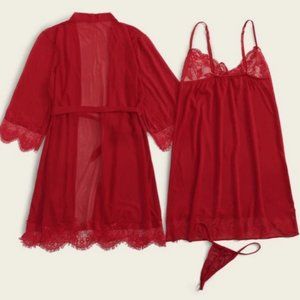 New Red Lingerie / Sleepwear